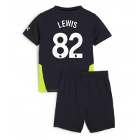 Manchester City Rico Lewis #82 Replica Away Minikit 2024-25 Short Sleeve (+ pants)